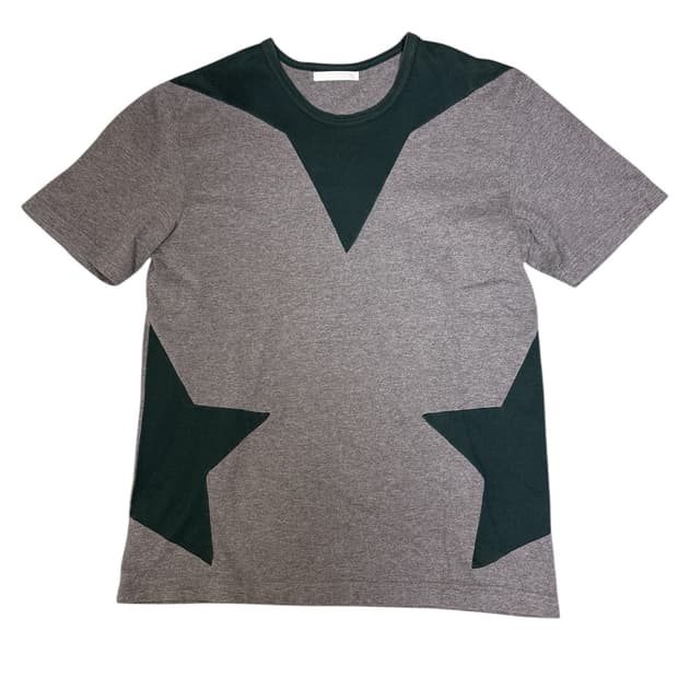 빈티지 디스커버드 DISCOVERED 스타 티셔츠 그레이 2