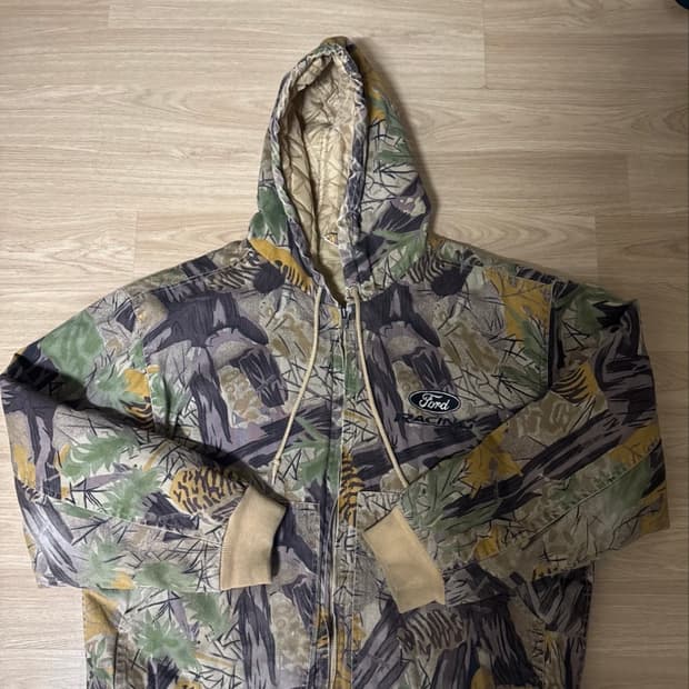 FordRacing Boggy Creek Apparel 리얼트리후드점퍼