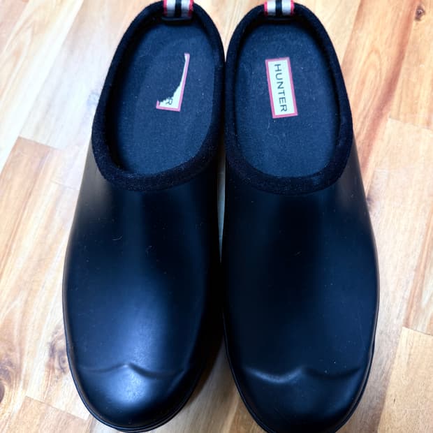 헌터 클로그 블랙 UK8