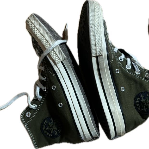 컨버스 척 70 하이 올리브