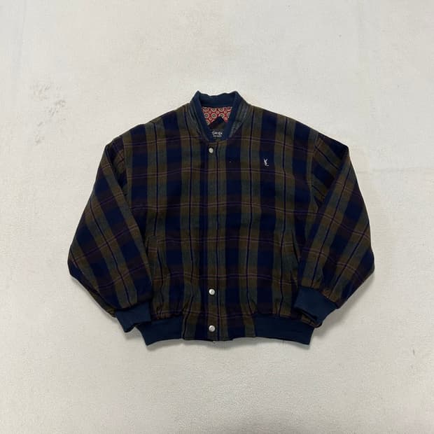 입생로랑 모직 블루종