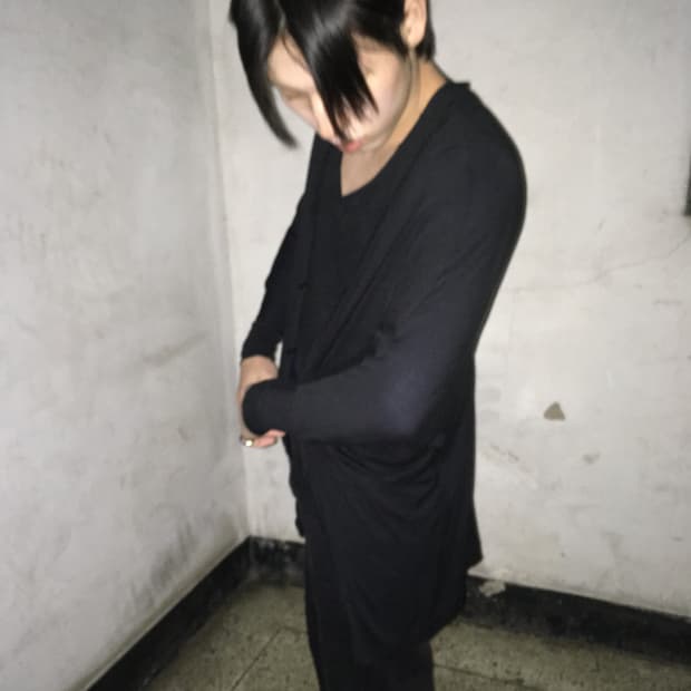 요지야마모토 y‘s 박쥐 롱 가디건