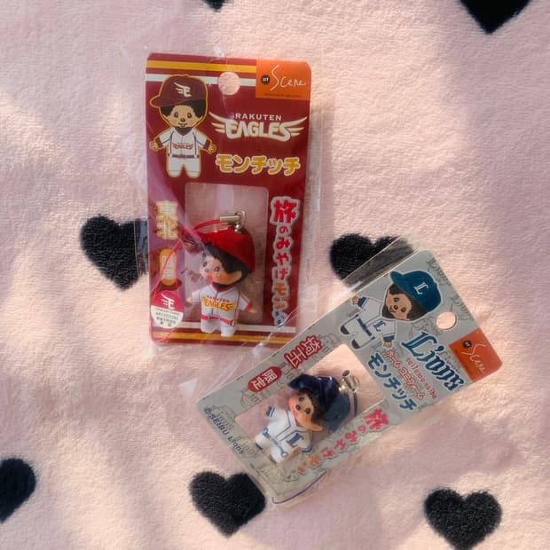 ⚾️2세트 야구 몬치치 키체인