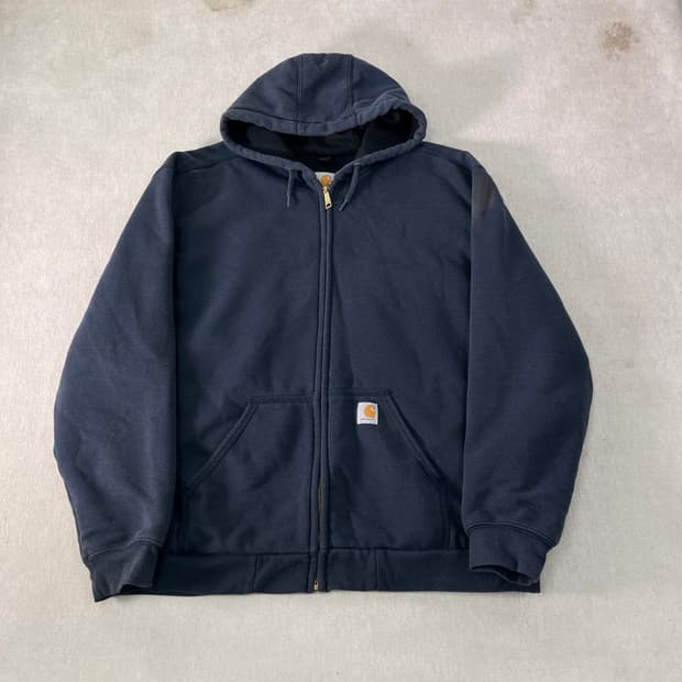 110 칼하트 써멀 네이비 후드집업
