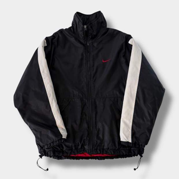 나이키 90‘s 루즈핏 올드스쿨 배색 트랙 바람막이 점퍼