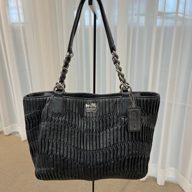 Coach Black Square Big Bag