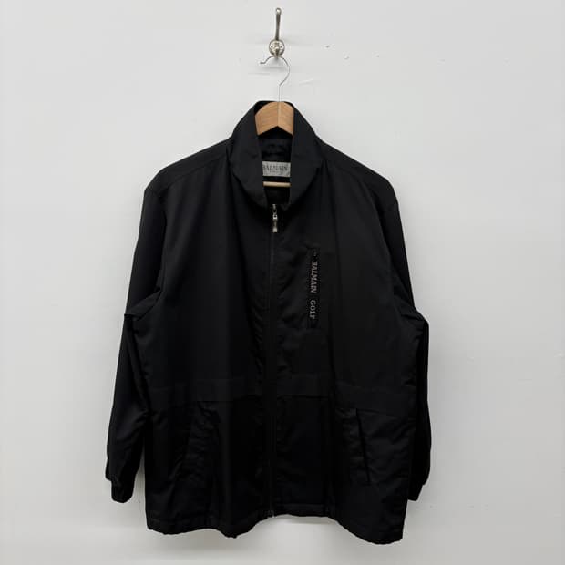 발망 골프 블랙 바람막이 자켓 남성 L