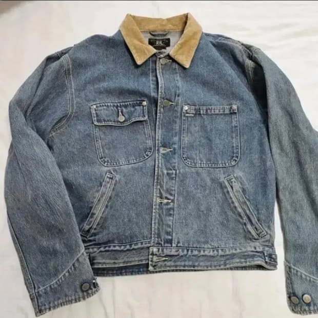 더블알엘 덩가리 데님 자켓