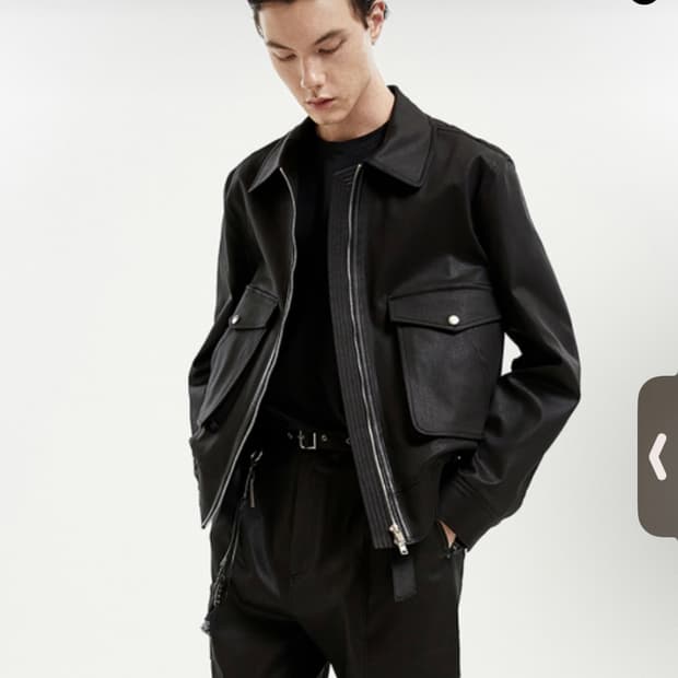 노이어 A-2 필드 코팅 데님 자켓 (블랙)