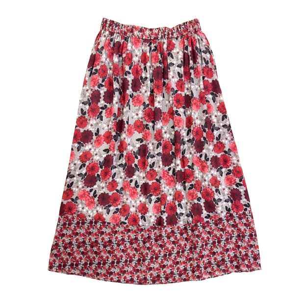 Hysteric Glamour Floral Gathered Skirt