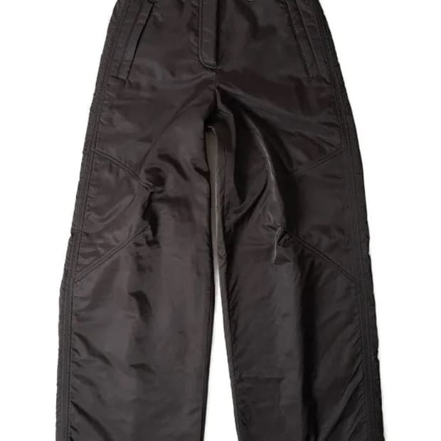 open yy 드로스트링 헴 와이드 팬츠 2