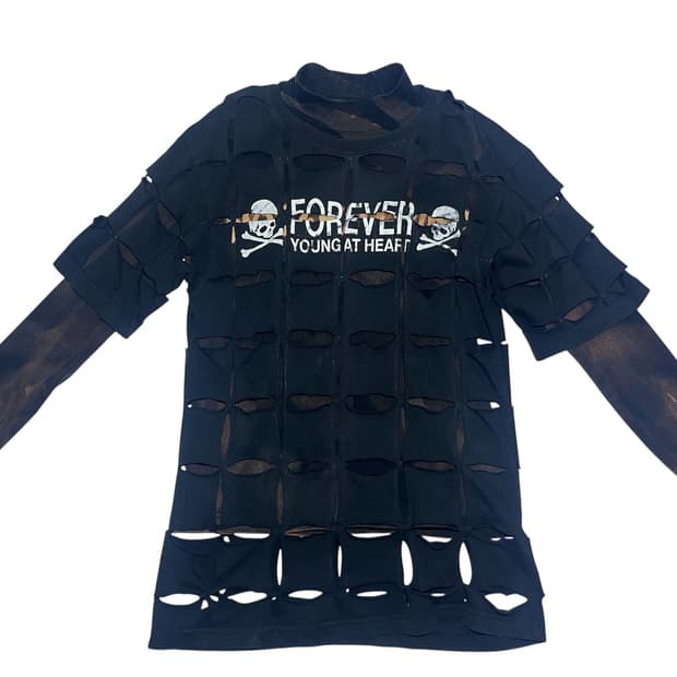 [OS] 마스터마인드 헬레이저 레이어드 모크넥 티셔츠