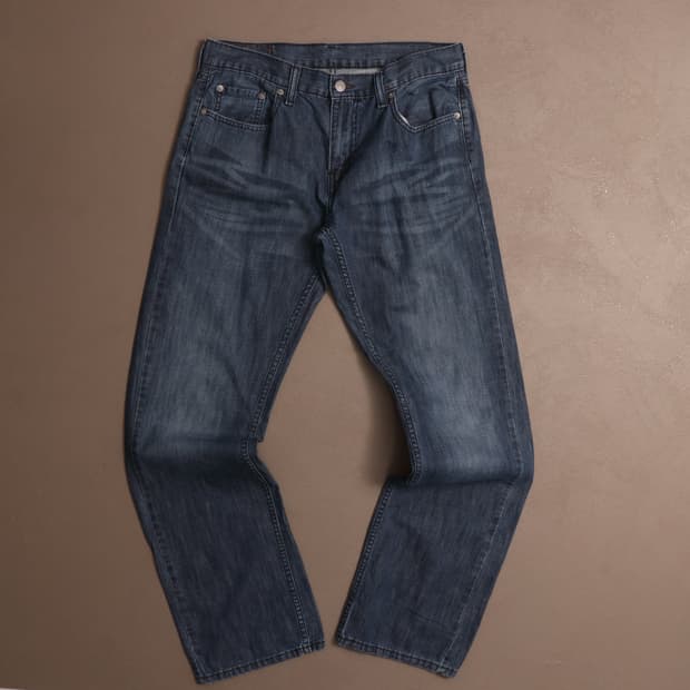 리바이스 559 워싱 스트레이트 데님팬츠A1617