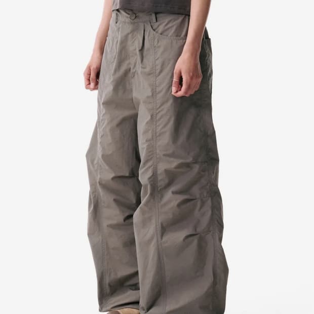 아캄 98 Printed Knee Pin-tuck Nylon Patns