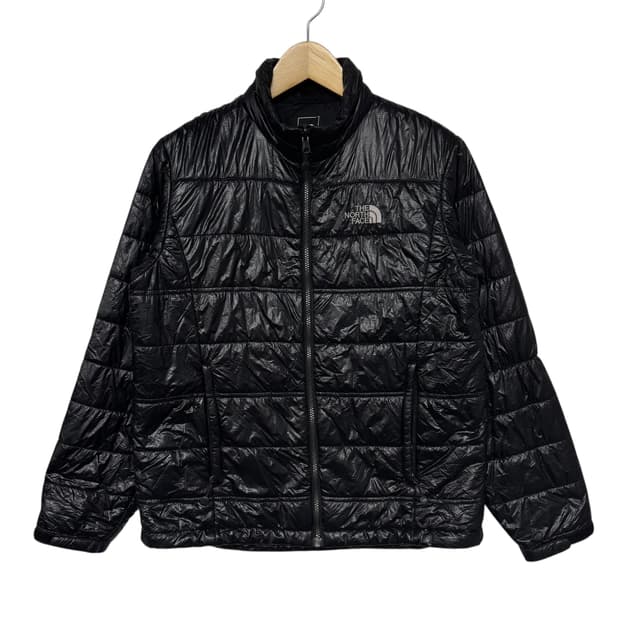 노스페이스 로고 경량패딩 점퍼