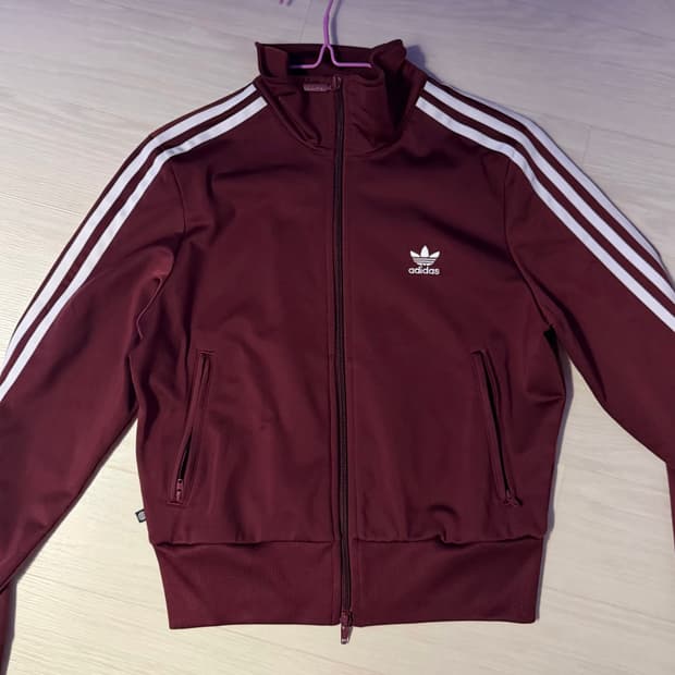 아디다스 아디컬러 클래식 파이어버드 버건디 쉐도우 레드 져지 m