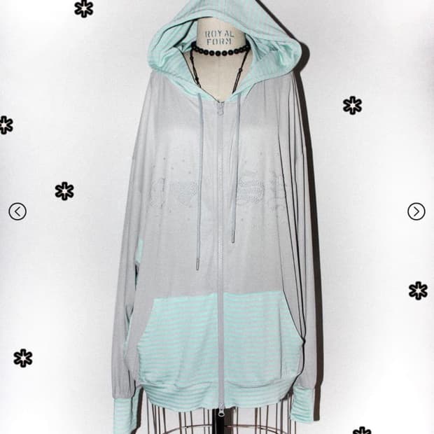 eessay하루후디 민트 