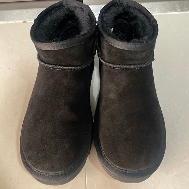 무신사 스탠다드 숏 어그부츠 블랙