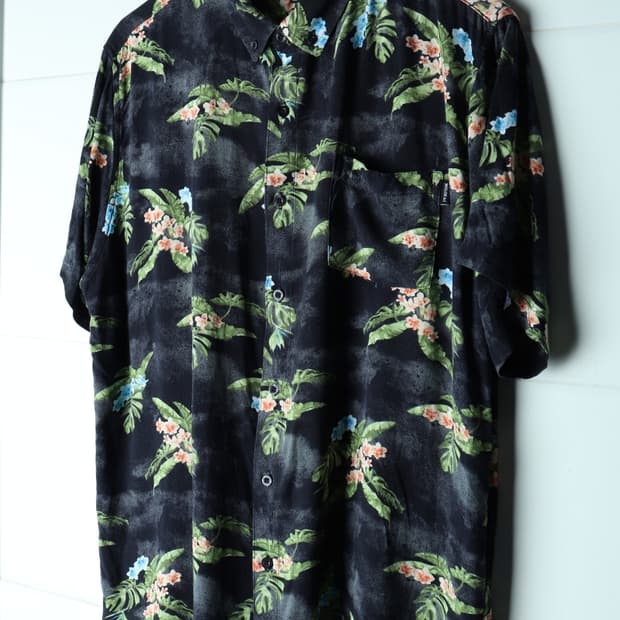 (XL-2XL) 브랜드빈티지 반팔셔츠 남방 USA 하와이안-H34059