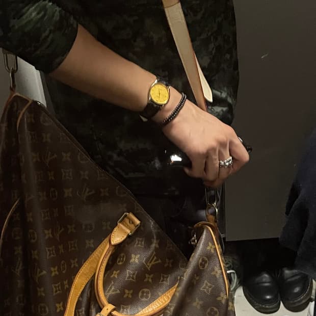 루이비통키폴 60 보스턴백