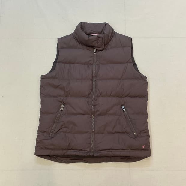 아메리칸이글 다운패딩조끼 브라운컬러