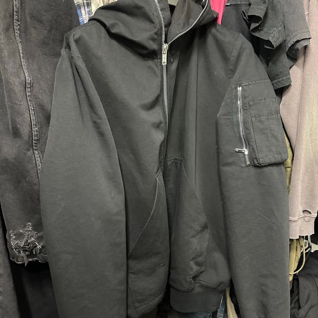 릭 오웬스 김프 플라이트 후드 봄버 (m)