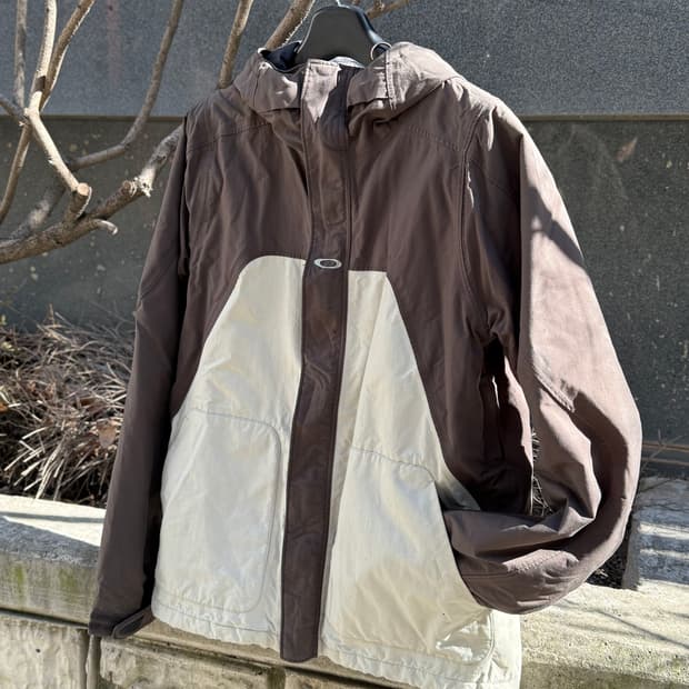 00s 오클리 투톤 테크니컬 후드 자켓
