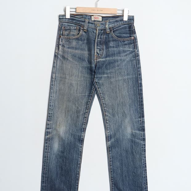 Levi's 501 Used Denim Pant (27)