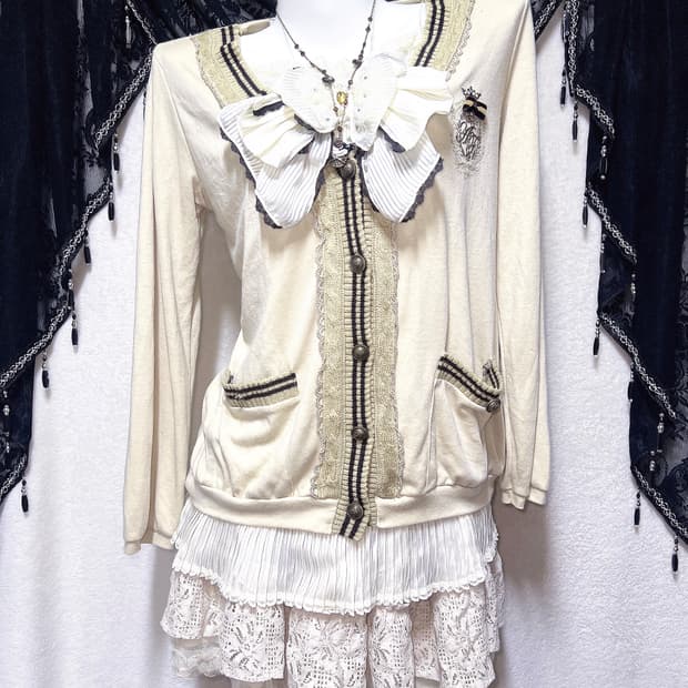 엑시즈팜 라떼갸루 로맨틱 로걀 모리걸 하치 레이스 캉캉 샤스커트 핀터