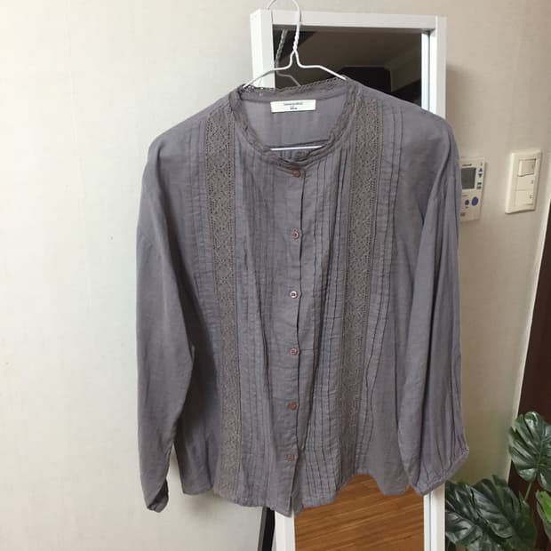 빈티지 블라우스