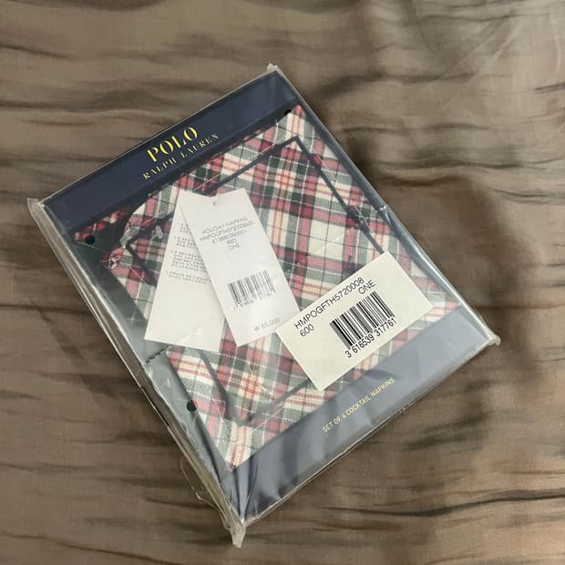폴로 랄프로렌 칵테일 넵킨 새제품