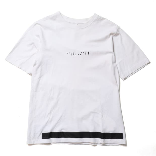 언라벨 Unravel Project Printing T-shirt
