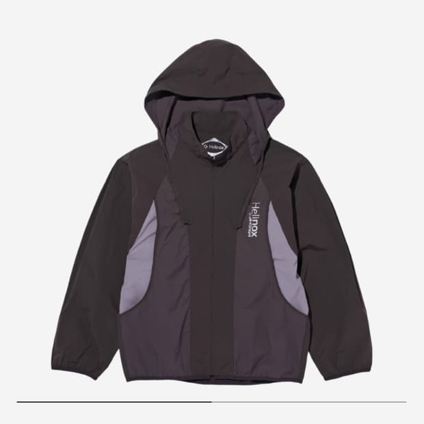 미스치프 헬리녹스 윈드브레이커 purple grey M