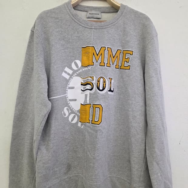 솔리드옴므 맨투맨 50사이즈