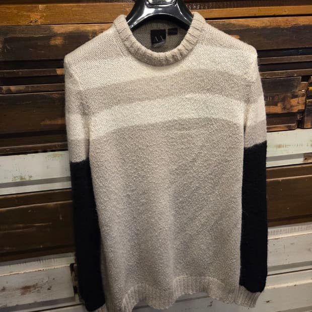 아르마니 익스체인지 니트