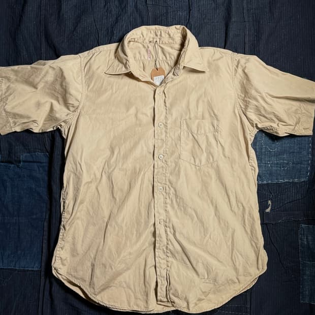 60-70‘s U.S Army OG-107 타입 3 코튼 유틸리티 셔츠6