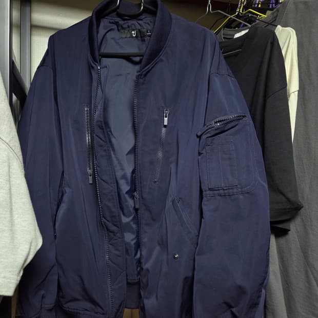 [L] 유니클로 질샌더 항공 자켓 J+