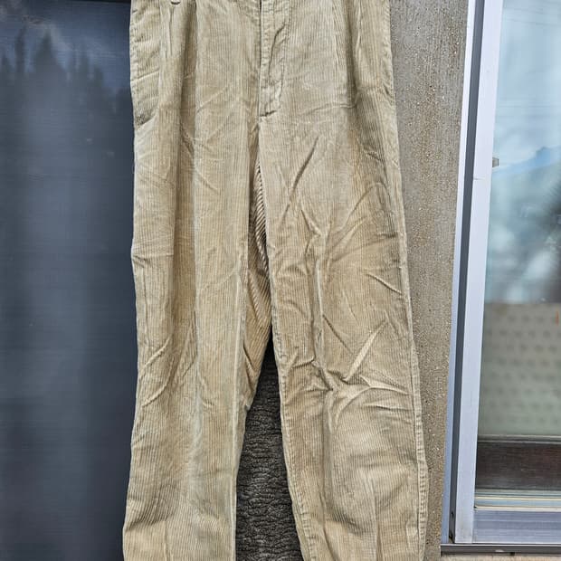 갭 코듀로이 와이드 팬츠 (밝은 베이지, 32)
