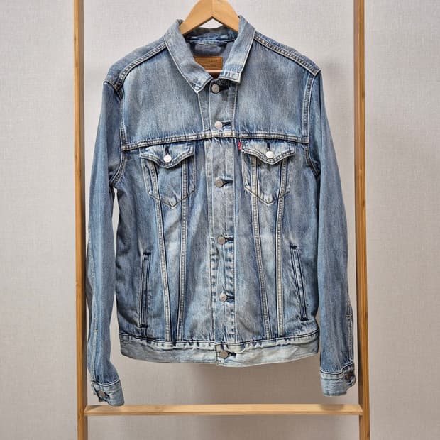 리바이스 남성 청 자켓 100