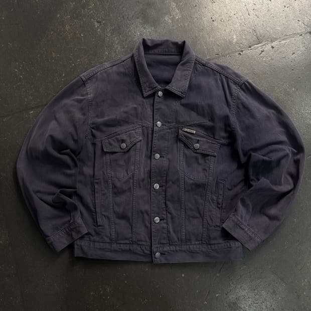 100 90s 마리떼 프랑소와 저버 트러커 자켓 