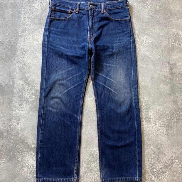 [34] Levi's 505 리바이스 레귤러 핏 데님팬츠