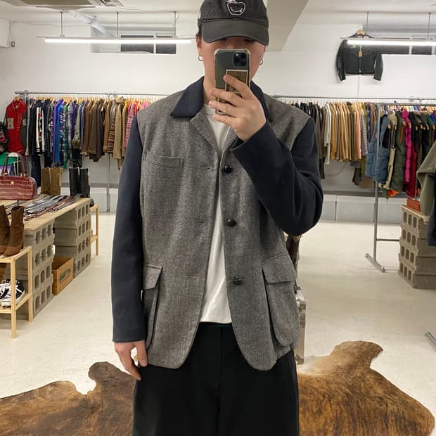 80's ISSEY MIYAKE MEN jacket 80년대 이세이미야케