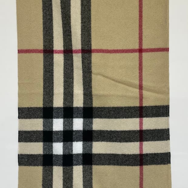 버버리 캐시미어 머플러 클래식 체크 남여공용