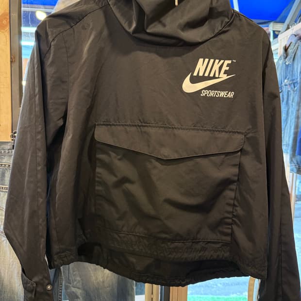 나이키 스포츠웨어 블랙 아노락 바람막이