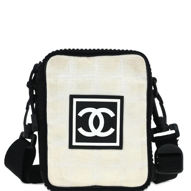 샤넬 2003 빈티지 아카이브 트래블 라인 숄더백