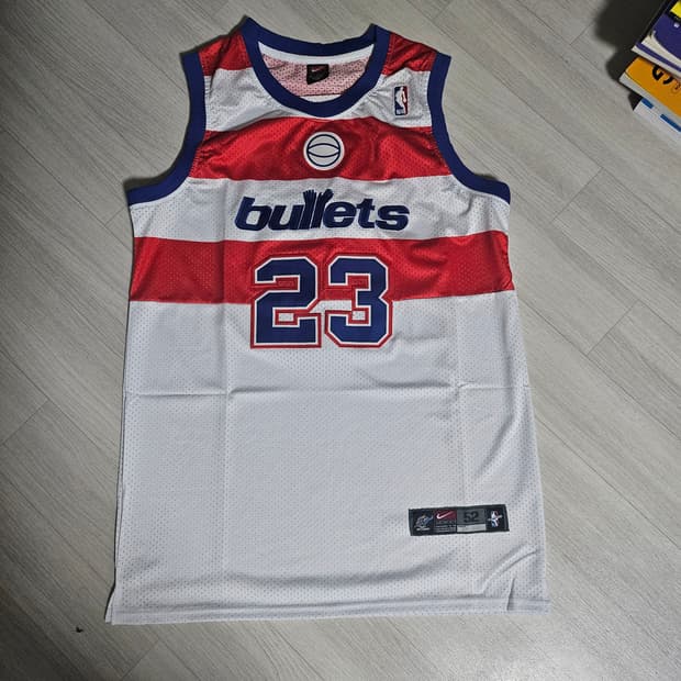 워싱턴 불레츠 마이클 조던 농구스윙맨져지