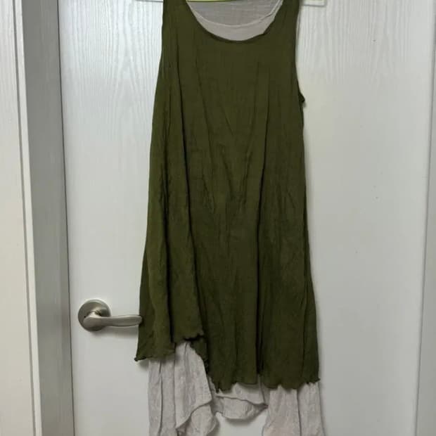 빈티지 레이어드 언발 원피스 모리