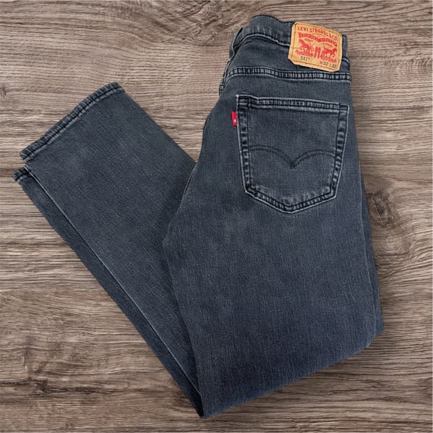 리바이스 541 에슬레틱 테이퍼드 핏 W32 x W32 블랭크 탭