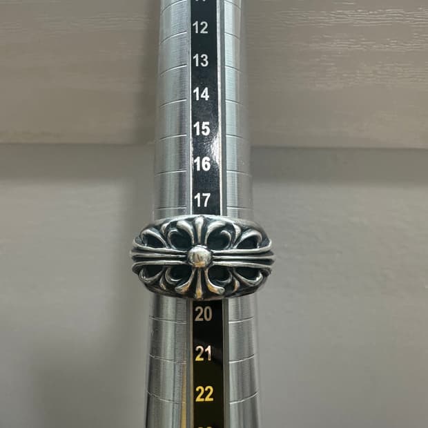 크롬하츠 플로랄 크로스링 US 8