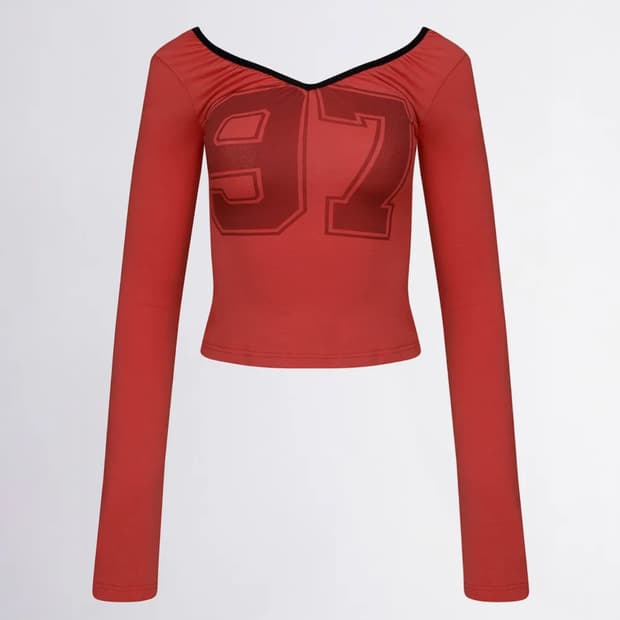 스컬프터 SCOOP BACK STRAP TOP TOMATO XS